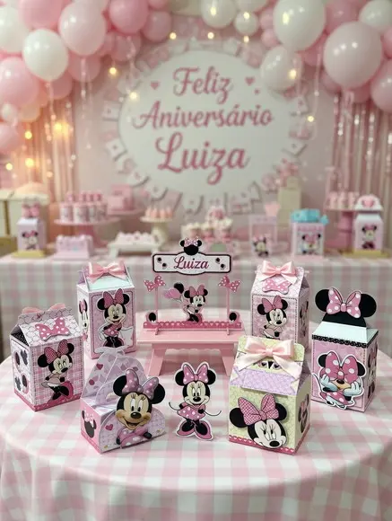 Minnie Arquivo de Corte Digital Studio e pdf