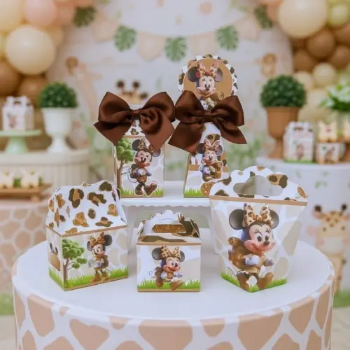 Minnie Safari Arquivo de Corte Studio e pdf