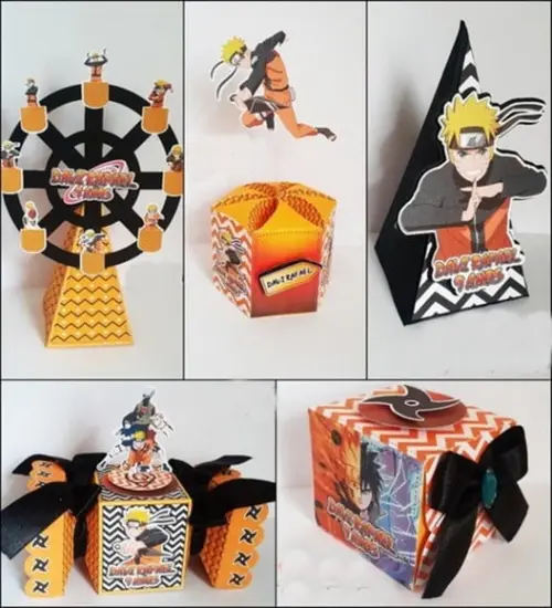 Naruto Arquivo de Corte Studio e pdf
