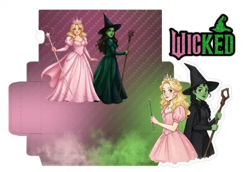 Wicked Arquivo Digital de Corte Studio e pdf