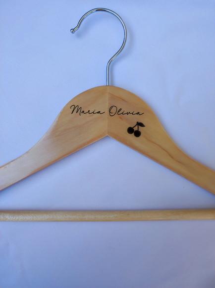 1 Cabide Infantil Personalizado