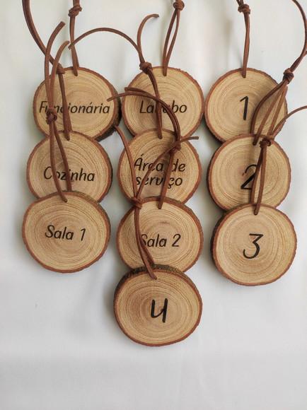 Kit 10 Chaveiros (5 a 7cm) - Gravação Frente e Verso