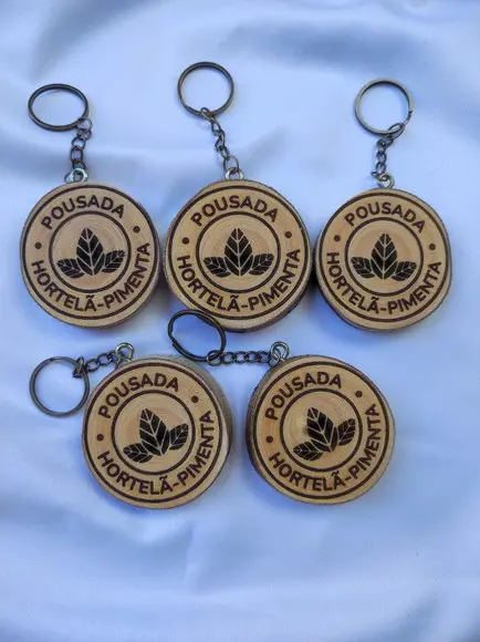 Chaveiro Personalizado (gravação em Apenas Um Lado)