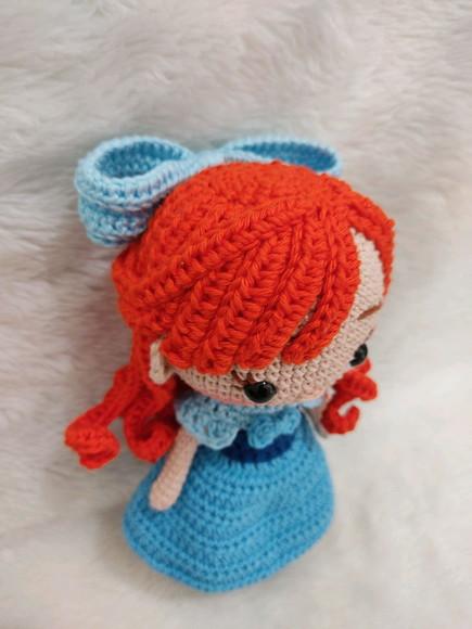 Ariel vestido Amigurumi