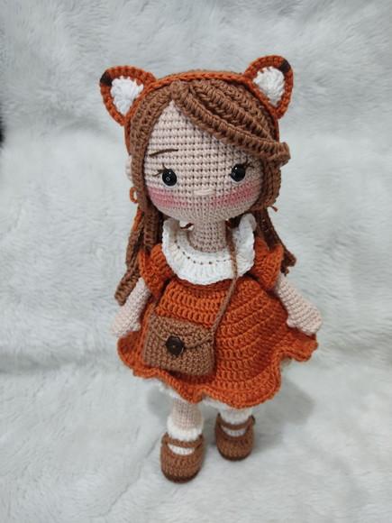 Boneca Mia Amigurumi