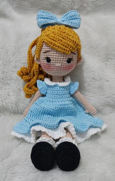 Boneca Nina Amigurumi