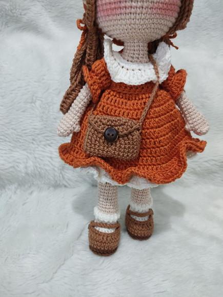 Boneca Mia Amigurumi
