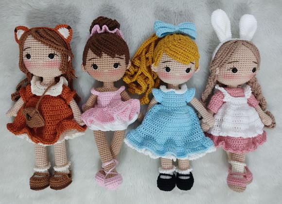 Boneca Mia Amigurumi