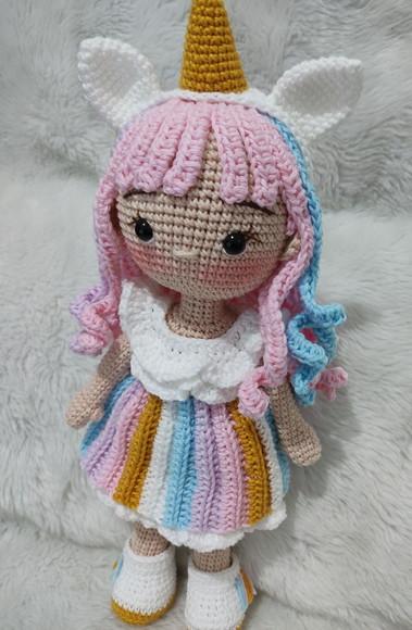 Boneca Sofia Amigurumi