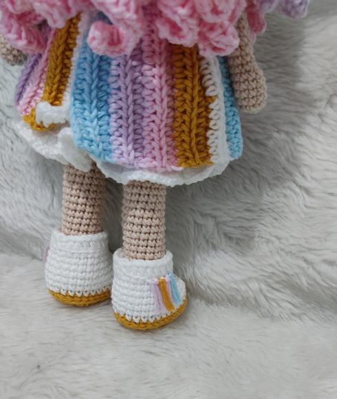 Boneca Sofia Amigurumi