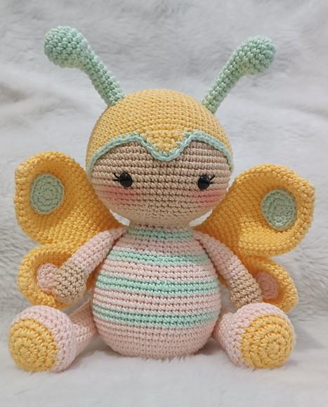 Borboleta Amigurumi