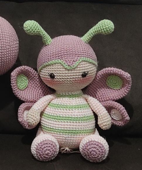 Borboleta Amigurumi