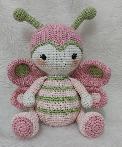 Borboleta Amigurumi