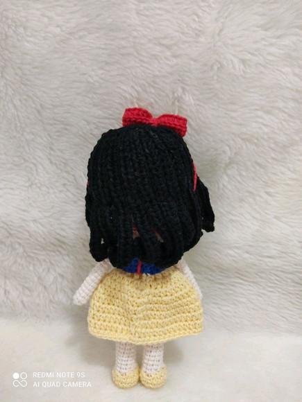 Branca de neve Amigurumi