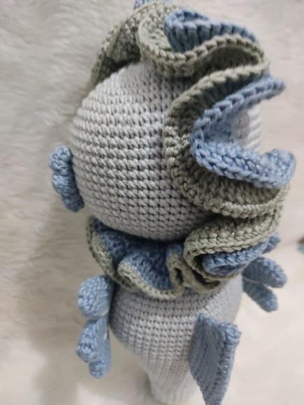 Cavalo Marinho Mackenzie Amigurumi