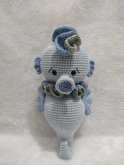 Cavalo Marinho Mackenzie Amigurumi