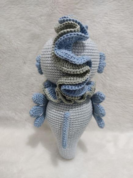 Cavalo Marinho Mackenzie Amigurumi