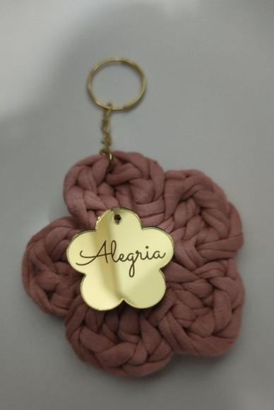 Chaveiro Flor