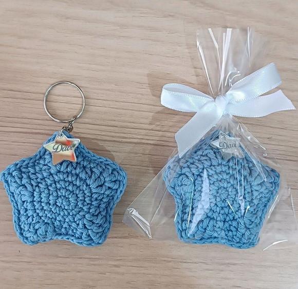 Chaveiro Estrela Amigurumi