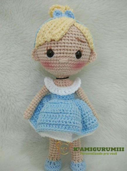 Cinderela Amigurumi