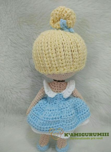 Cinderela Amigurumi