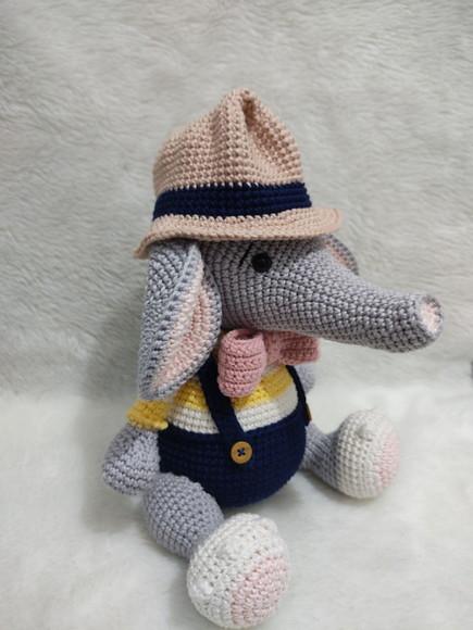 Elefante Doki Amigurumi