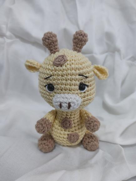 Girafa Mini Amigurumi