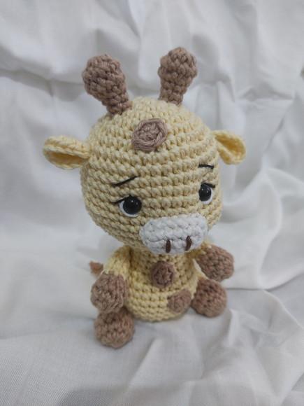 Girafa Mini Amigurumi