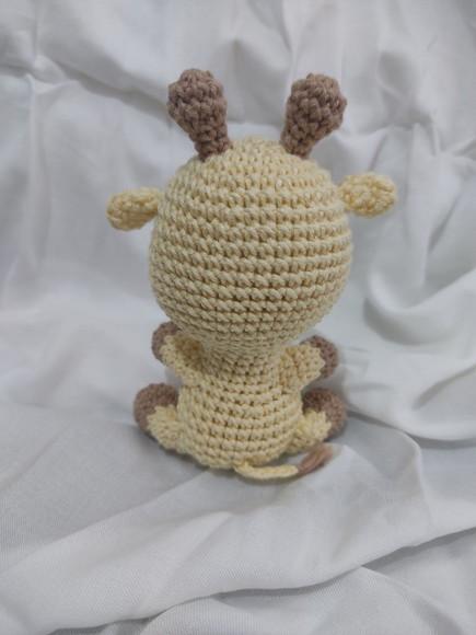 Girafa Mini Amigurumi