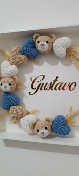 Porta Maternidade Cabeça Urso