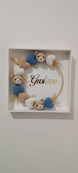 Porta Maternidade Cabeça Urso