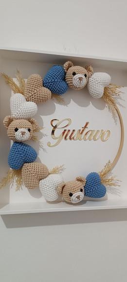 Porta Maternidade Cabeça Urso