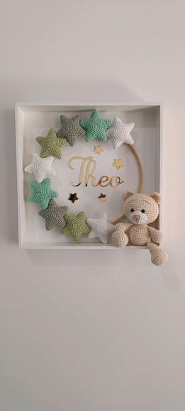 Porta Maternidade Estrelas Urso