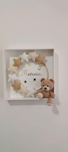 Porta Maternidade Estrelas Urso
