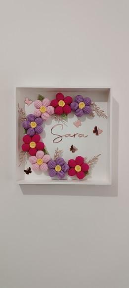 Porta Maternidade Flores