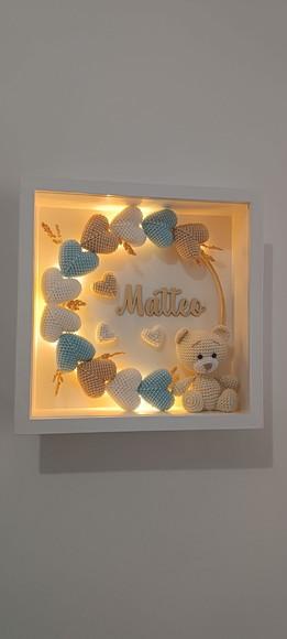 Porta Maternidade Urso Vidro