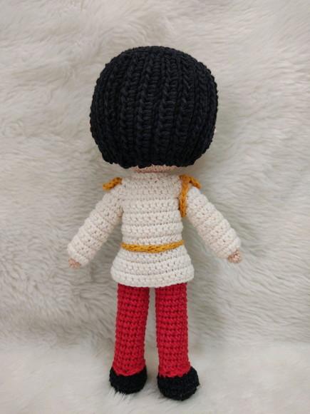 Príncipe Encantado Amigurumi (Cinderela)