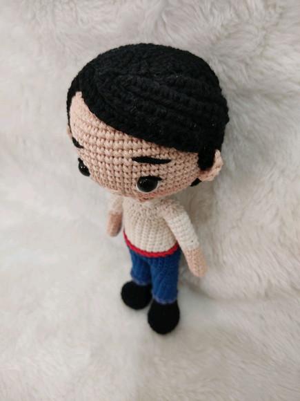 Príncipe Eric Amigurumi (ariel)