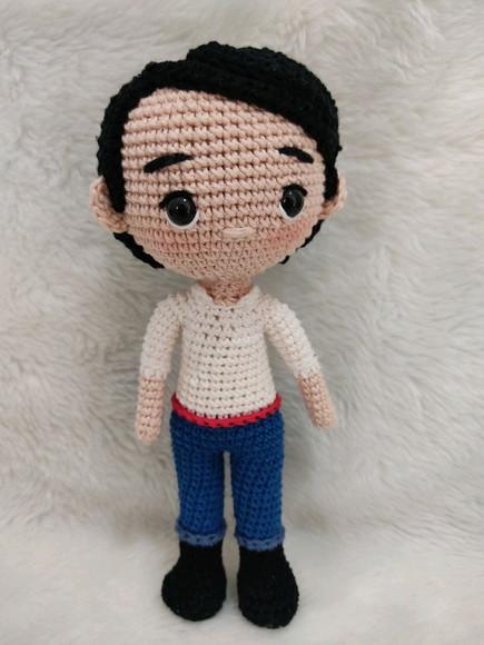 Príncipe Eric Amigurumi (ariel)