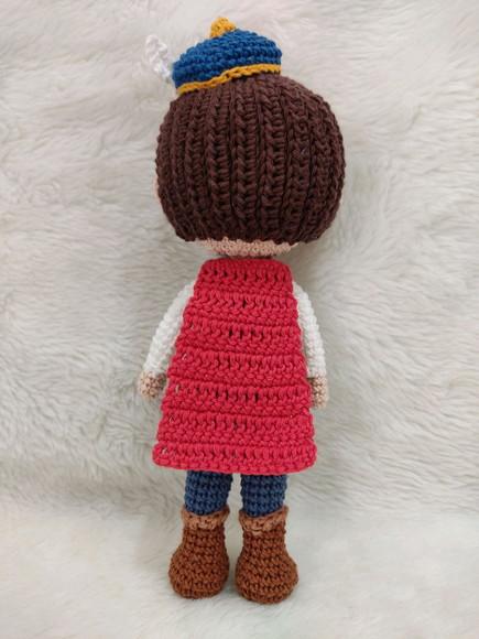 Príncipe Florian Amigurumi (Branca de Neve)