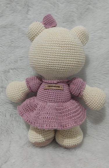 Ursa Vestido Amigurumi