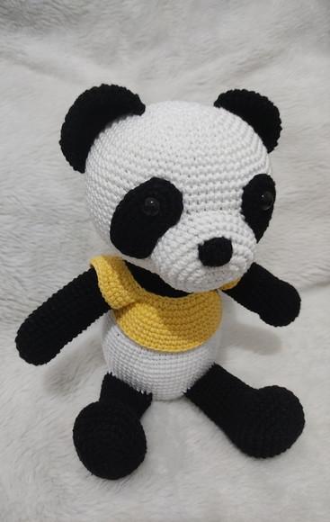 Urso Panda Amigurumi