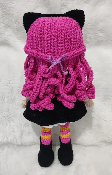 Boneca Kat Amigurumi