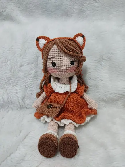 Boneca Mia Amigurumi