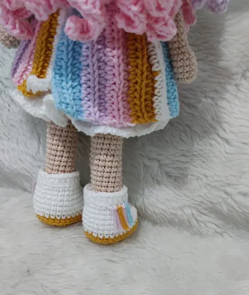 Boneca Sofia Amigurumi