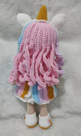 Boneca Sofia Amigurumi