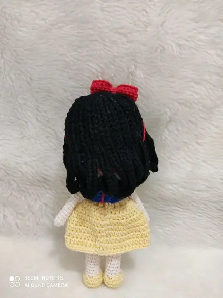 Branca de neve Amigurumi