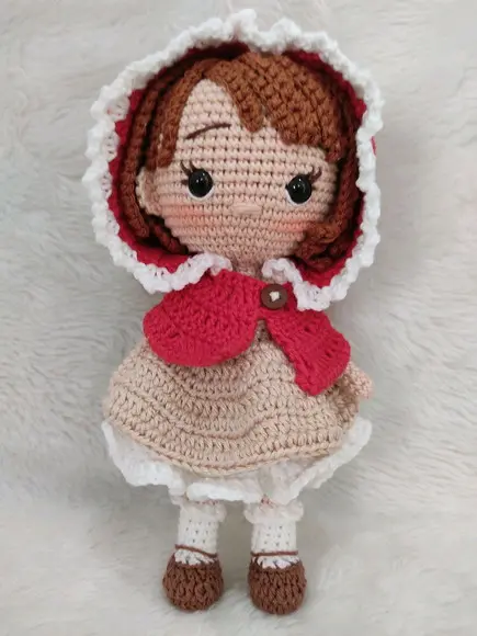 Chapeuzinho Vermelho Amigurumi