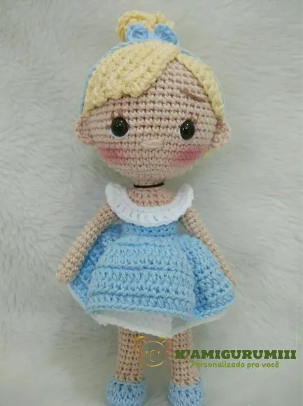 Cinderela Amigurumi
