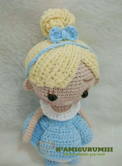 Cinderela Amigurumi